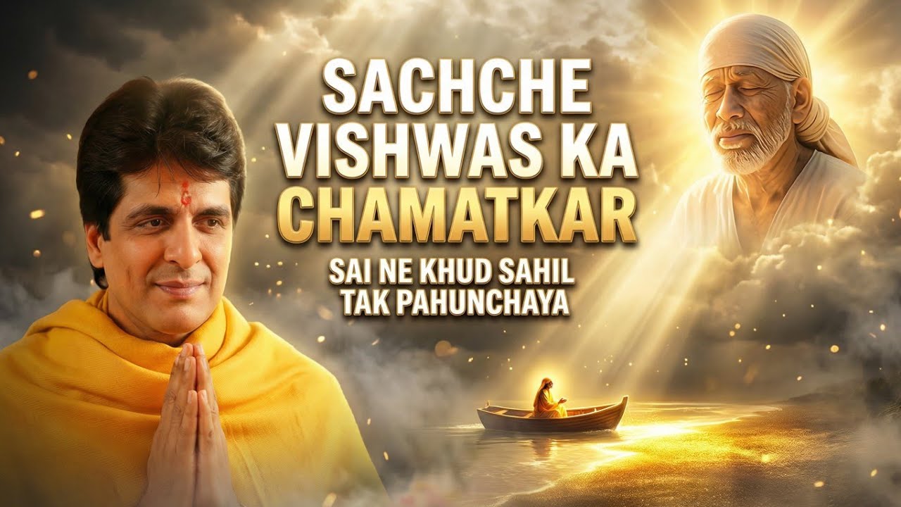 ✨ Sachche Vishwas Ka Chamatkar 🙏 | Sai Ne Khud Sahil Tak Pahunchaya 🌅 | Heart Touching Sai Bhajan 🔥