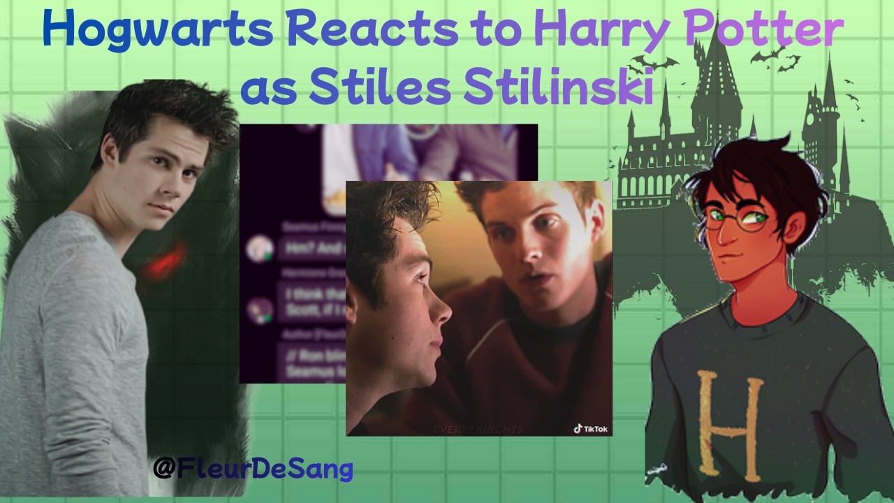 Hogwarts Reacts to Harry Potter as Stiles Stilinski 02/04 || Texting Story