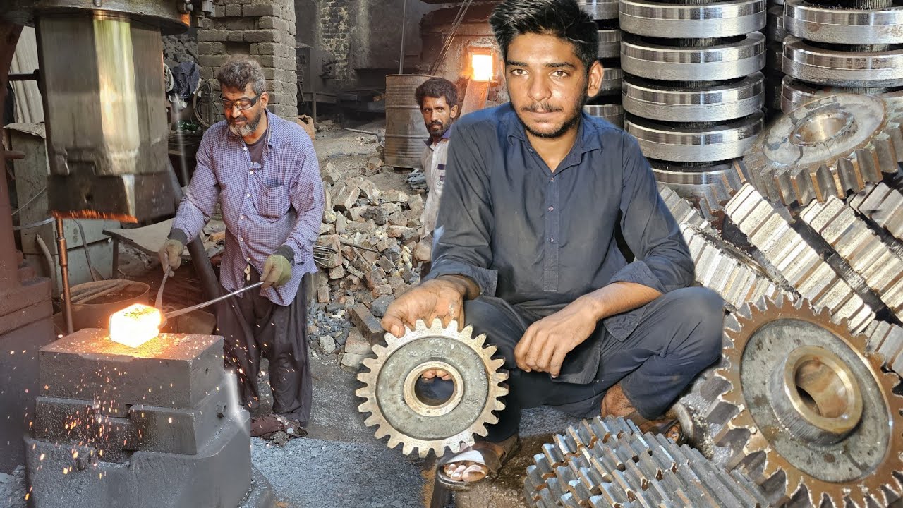 Incredible Manufacturing Process of Rotavator Gears for Rotavator Machine