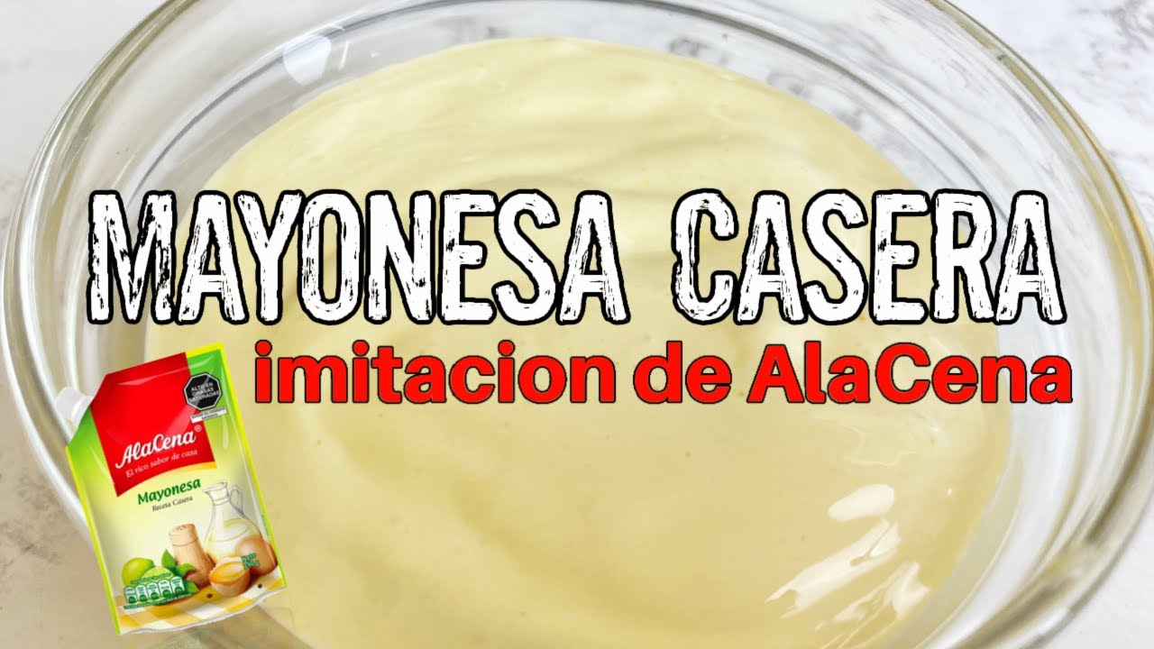 Mayonesa casera, imitacion de AlaCena I Lorentix