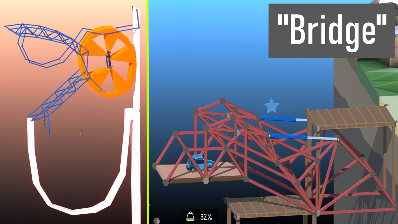 Challenging Real Civil Engineer in Poly Bridge 2