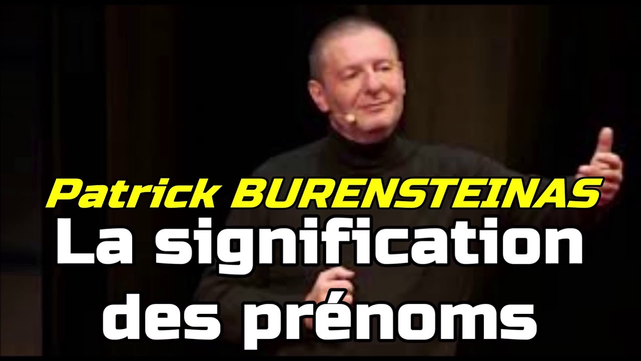 Patrick BURENSTEINAS - La signification de vos prénoms avec la langue des oiseaux. Alchimie