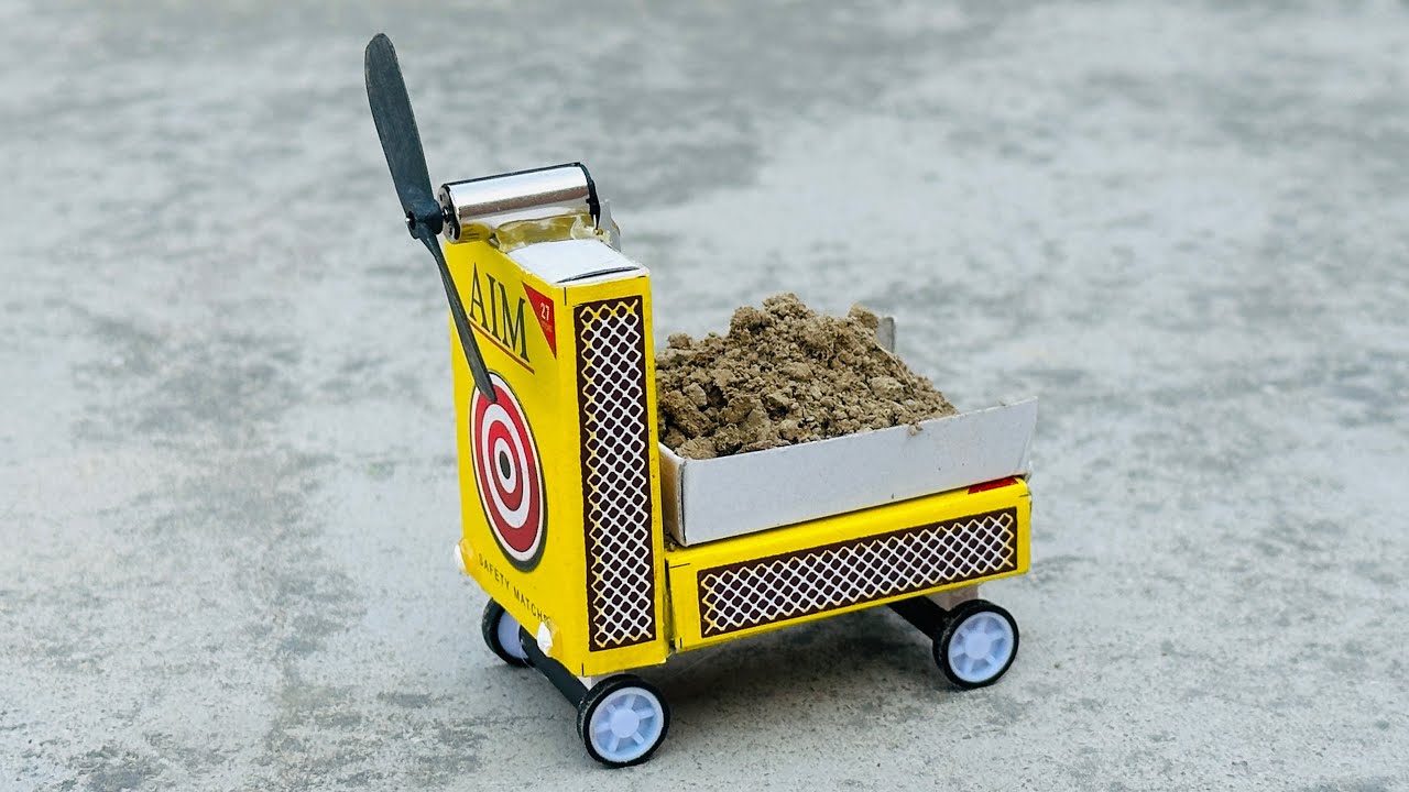 How to Make a Electric Toy Car Truck at HomeMatchbox Mini Car 