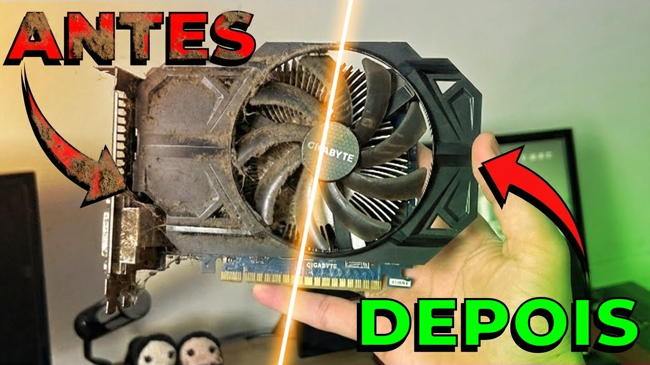 GTX 750 Ti do tempo dos faraós — limpeza pesada