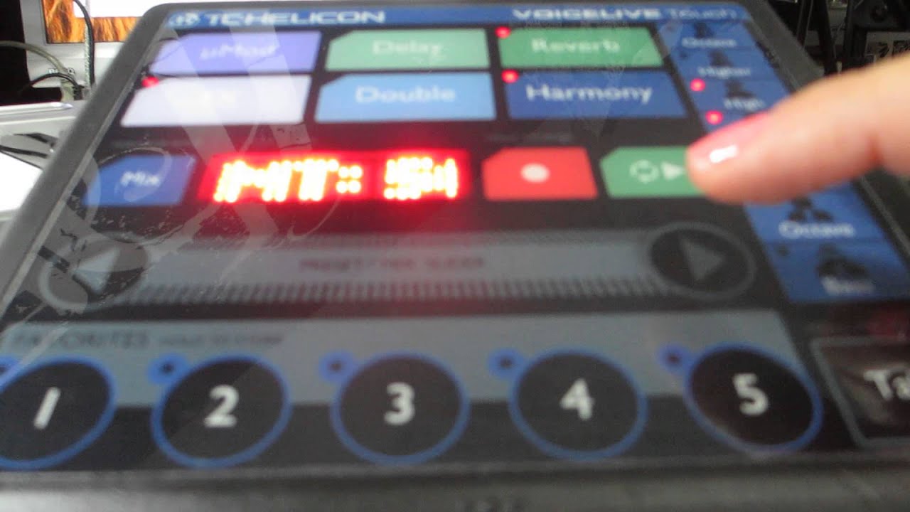 Autotune voice live touch