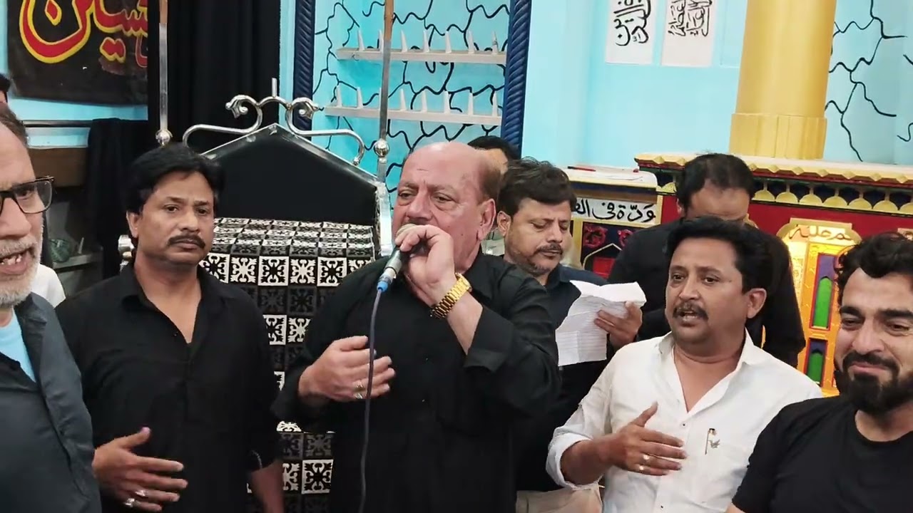 Noha sar Ali ka sajdaie khaliq me zarbat ke liye,janab,sajid Ali chand baba ,1447,Hijri,2026,Meerut