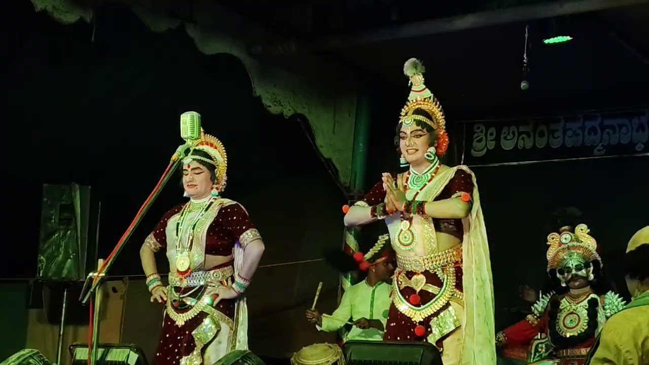 ಪರ್ಣಕುಟೀರ ಪ್ರಸಂಗದಲ್ಲಿ ಯಲಗುಪ್ಪ  ಹಾಗೂ ಉಪ್ಪೂರು ನಾಟ್ಯ ಸ್ಫರ್ಧೆ 👌