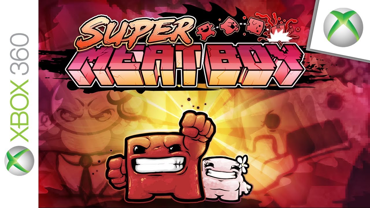 Super Meat Boy (2010) Xbox 360 Gameplay - No Commentary