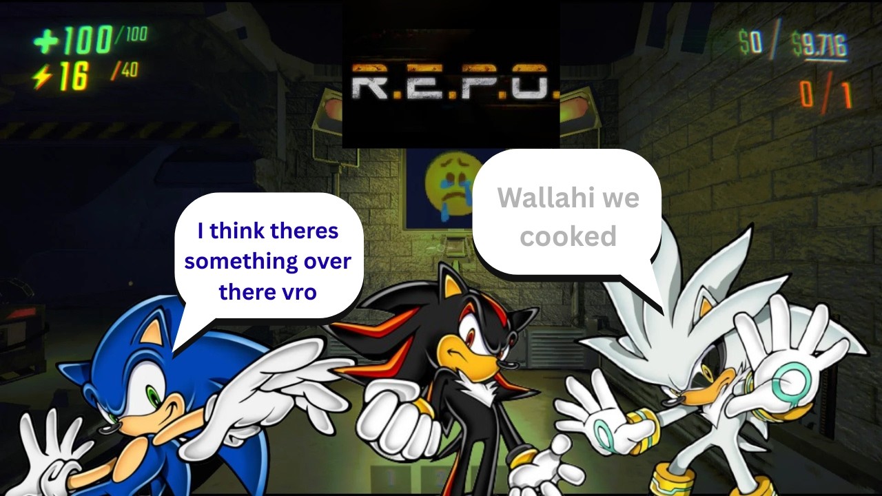 Sonic Shadow and Silver Commit Multiple Robberies in R.E.P.O