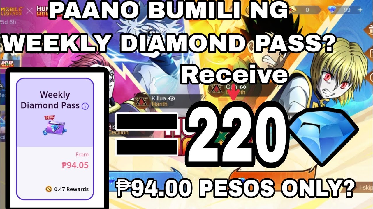 PAANO BUMILI NG WEEKLY DIAMOND PASS sa ML O MLBB? How to buy weekly diamond pass in MLBB 2025?