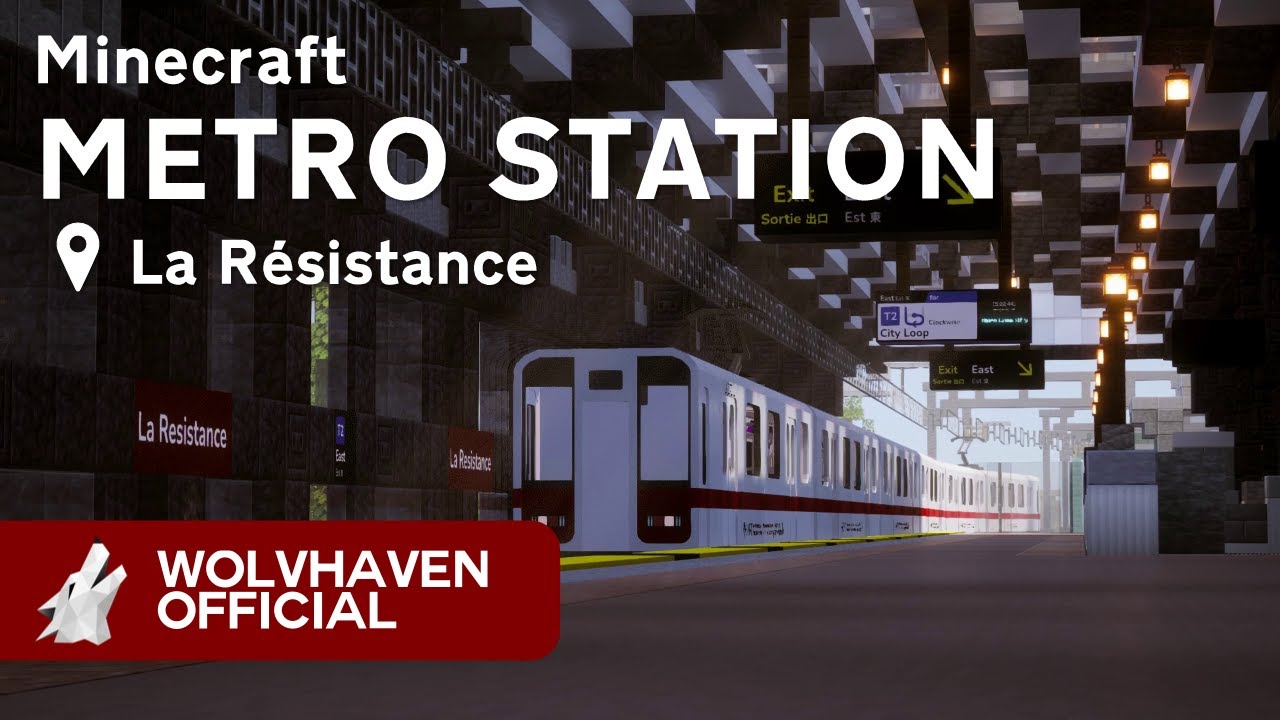 Minecraft Metro: La Résistance Station — WolvHaven by Metro