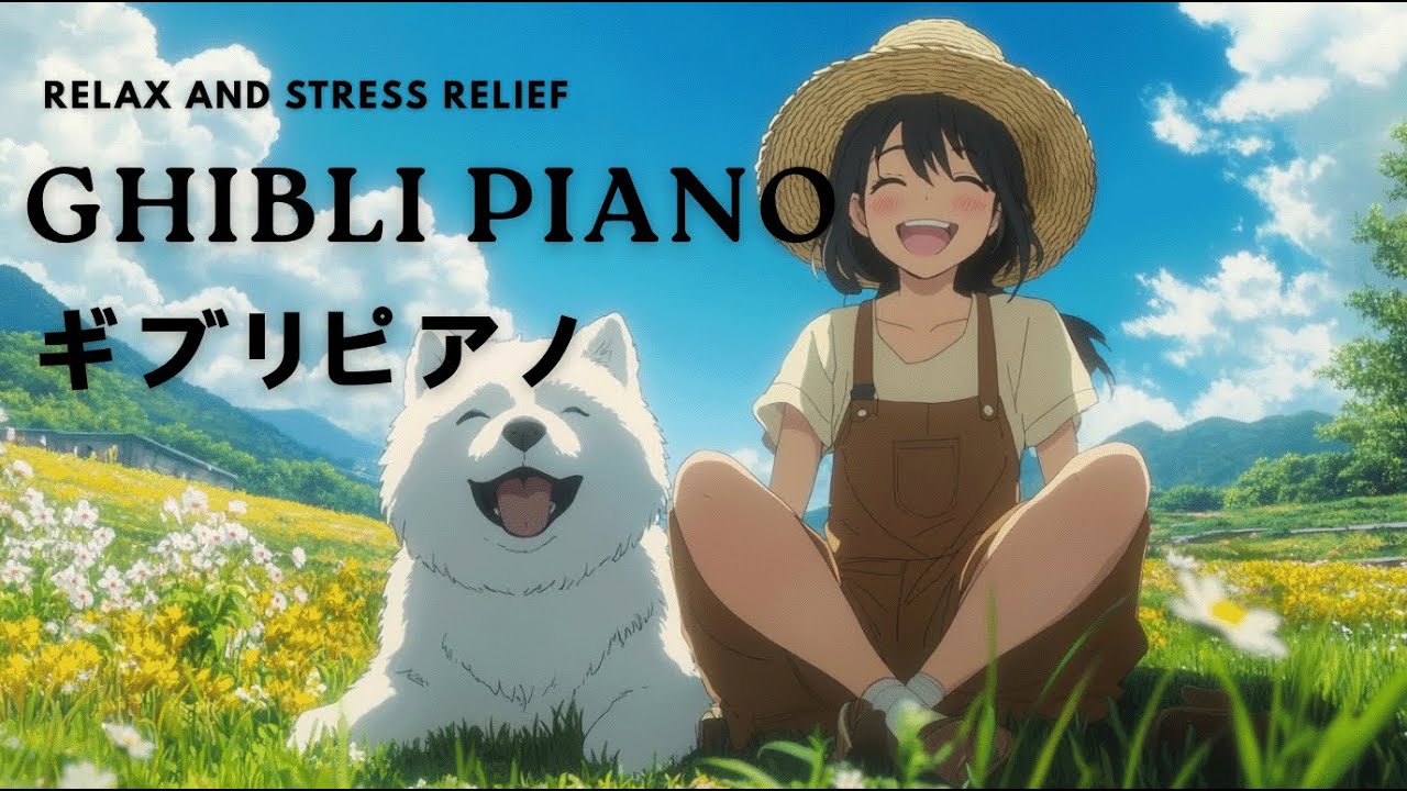 🌿 Serene Ghibli Piano Melodies to Calm Your Mind and Soothe Daily Stress