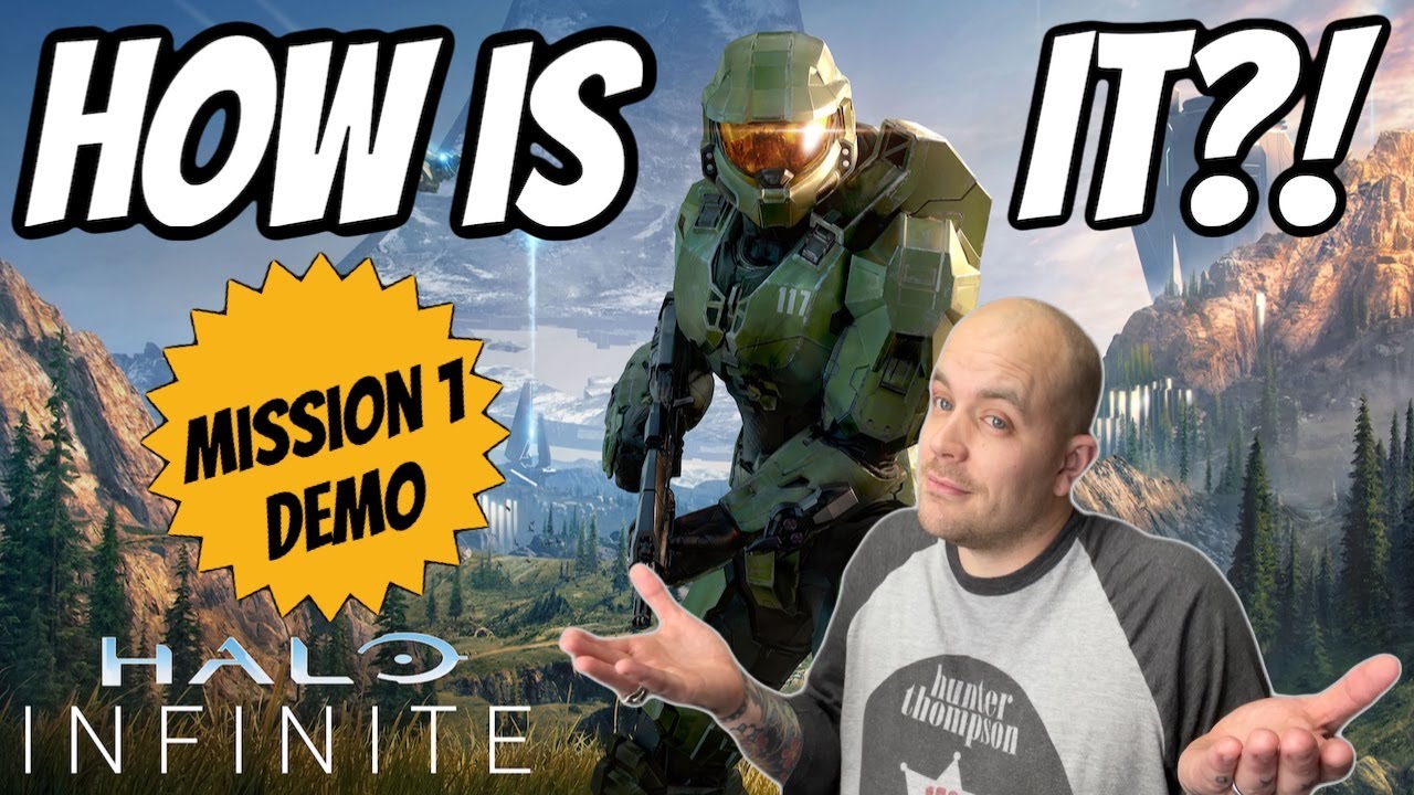 Halo Infinite | HOW IS IT!? | Mission 1 Demo & Review On Xbox One / Series X | RetroPie Guy