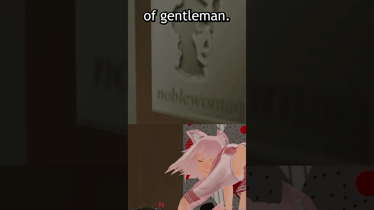 Astolfo explains the female equivalent of gentlemen