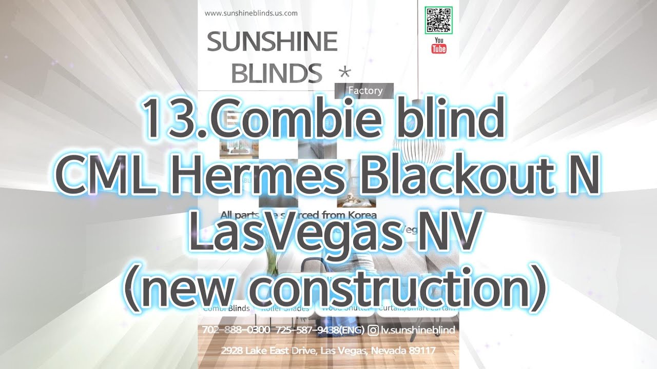 13 Combie blind CML Hermes Blackout N LasVegas NV new construction(sunshineblinds)