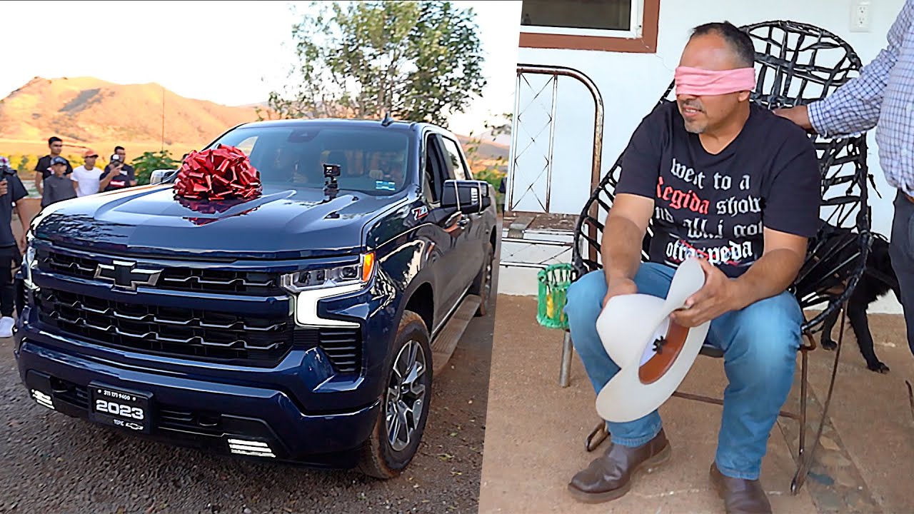 Le Regale Una CAMIONETA a mi Papá En Su Cumpleaños 🥳‼️ **Emocional** 🥲