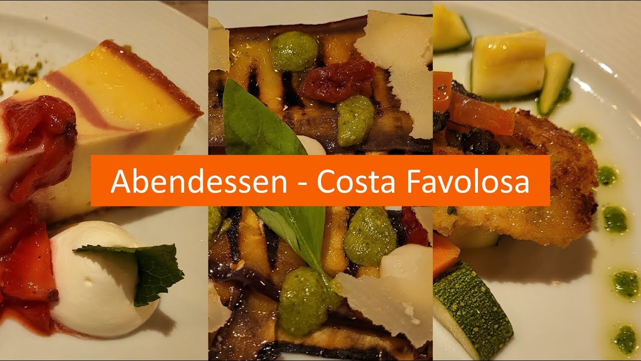 🍽️ Kulinarische Reise an Bord der Costa Favolosa 🛳️