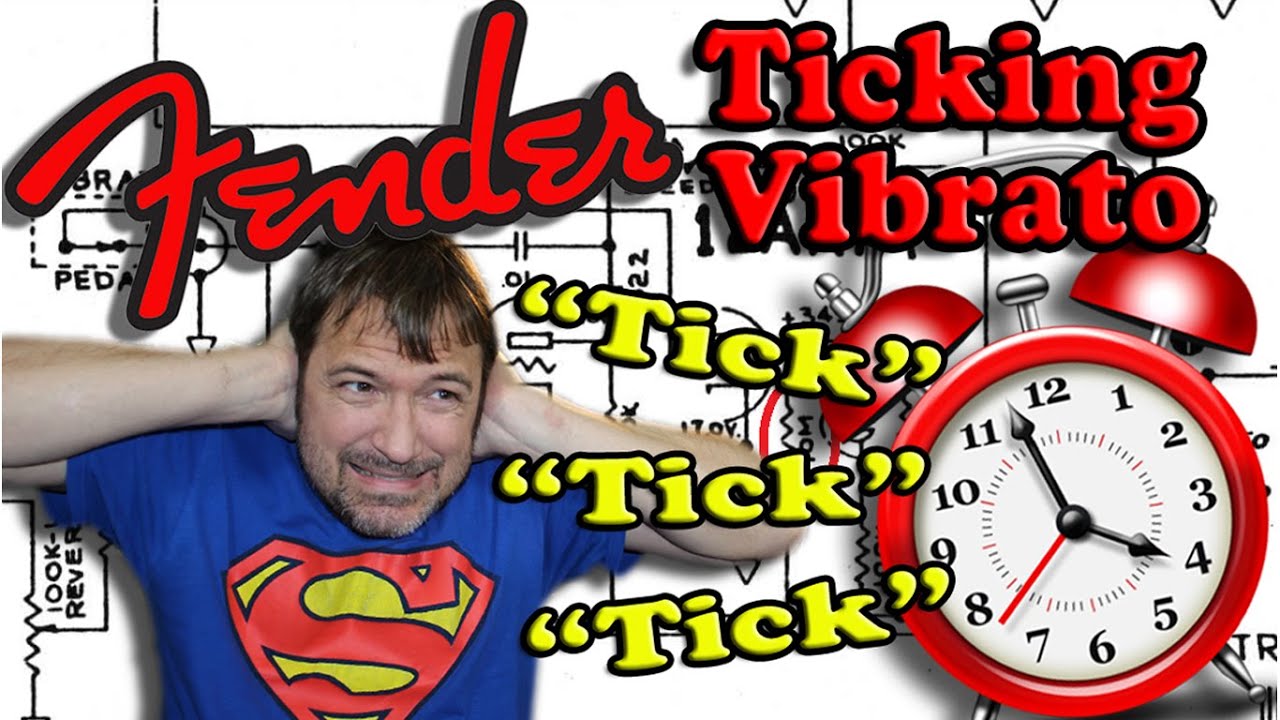 Исправьте проблему с тикающим вибрато (тремоло) вашего усилителя Fender!