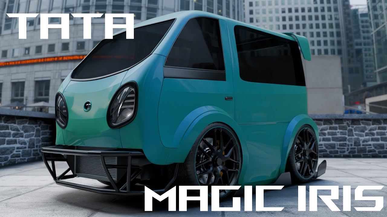 Tata Magic Iris // Blender car animation short