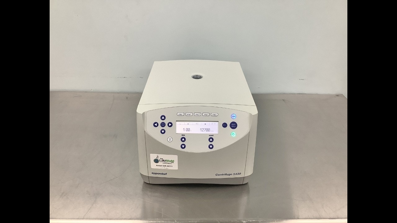 Eppendorf 5430 Centrifuge Video ID 292111
