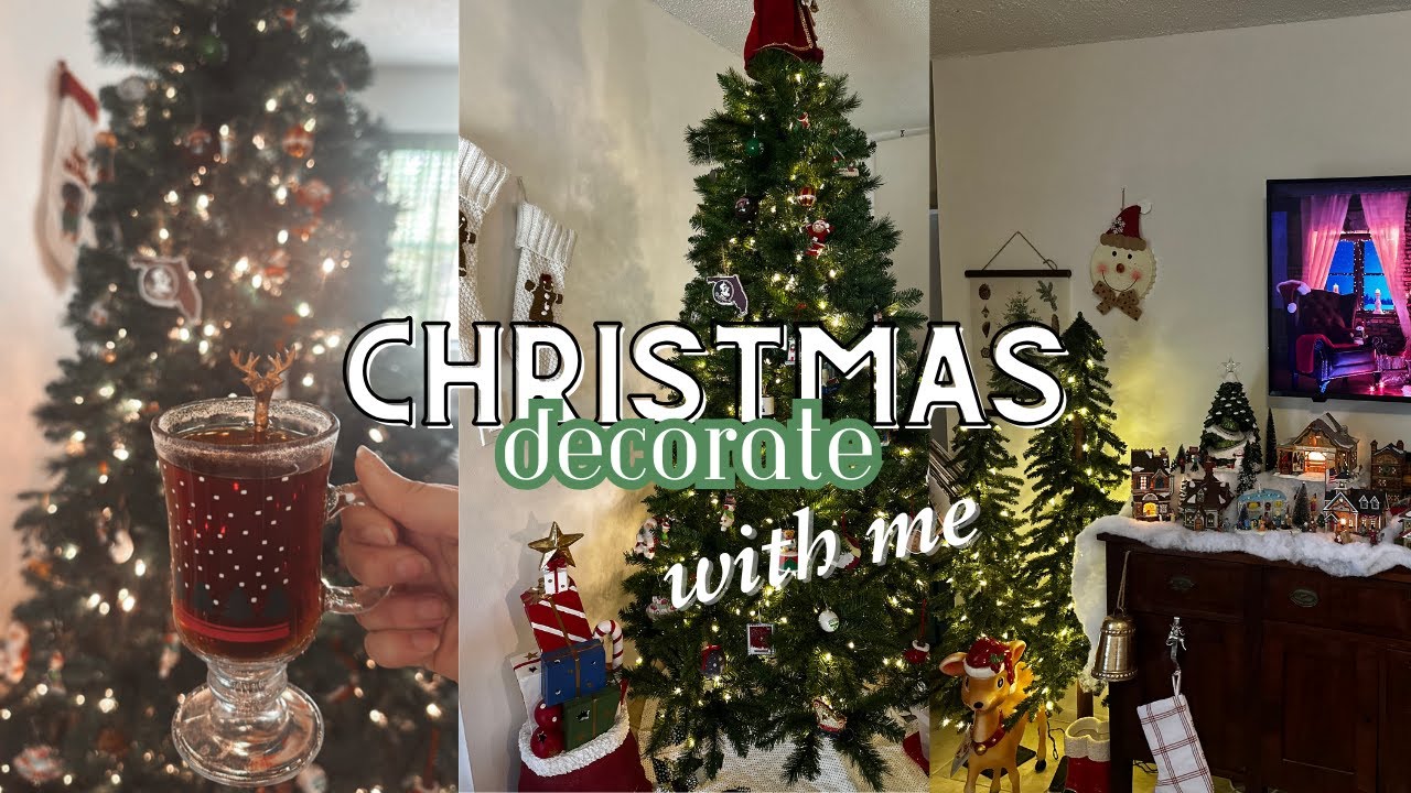 I'M BAAAACK! CHRISTMAS DECORATE WITH ME 2024!
