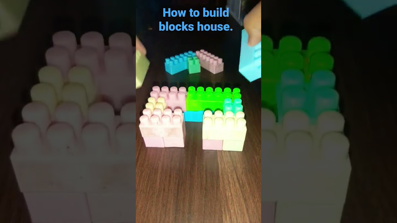 How to build blocks house.#built#viral#shorts#.
