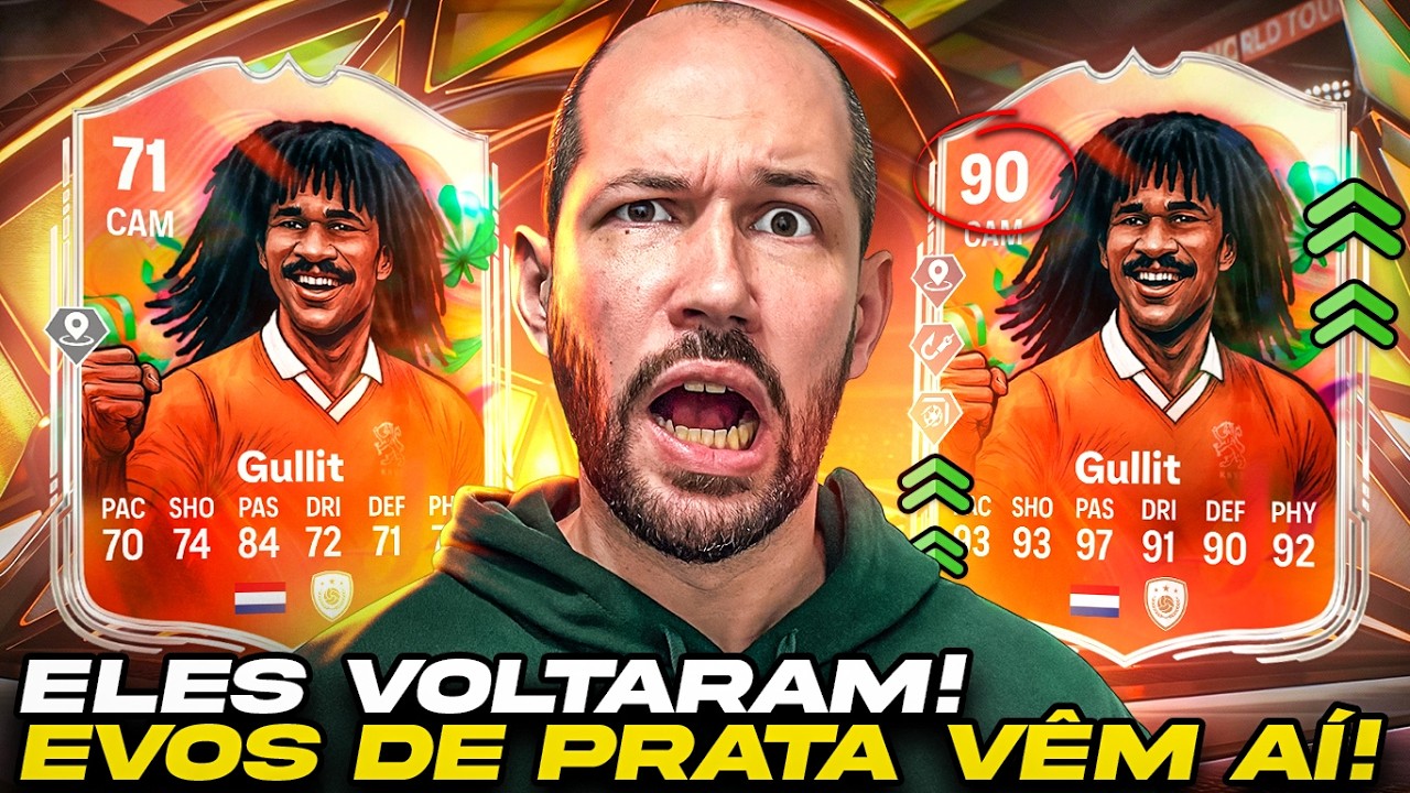 FC 26 | VOLTAREMOS A EVOLUIR OS ICONS DE PRATA💥ELES T&Ecirc;M VAGA NO SEU TIME?