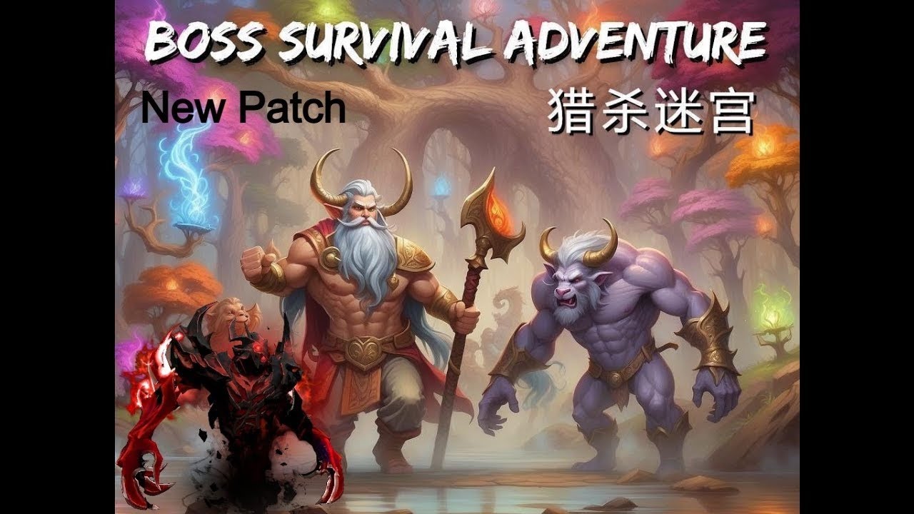 Dota2. Custom Map: Boss Survival Adventure. Gameplay. Shadow Fiend New Patch
