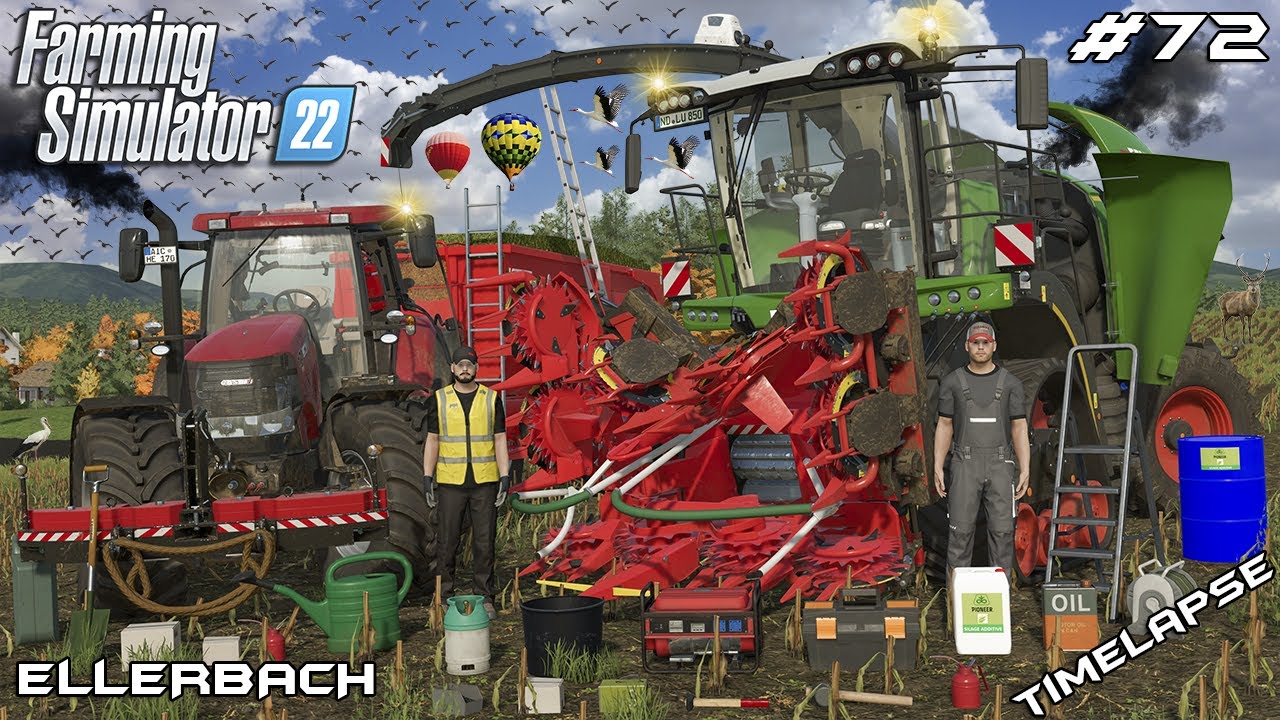 MAIZE SILAGE HARVEST WITH FENDT KATANA 850 & @kedex | Ellerbach | Farming Simulator 22 | Episode 72