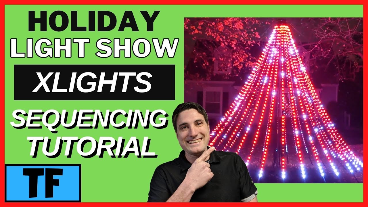XLights Music Sequencing For A Mega Tree Christmas Light Show (Quick Start Beginners Guide)