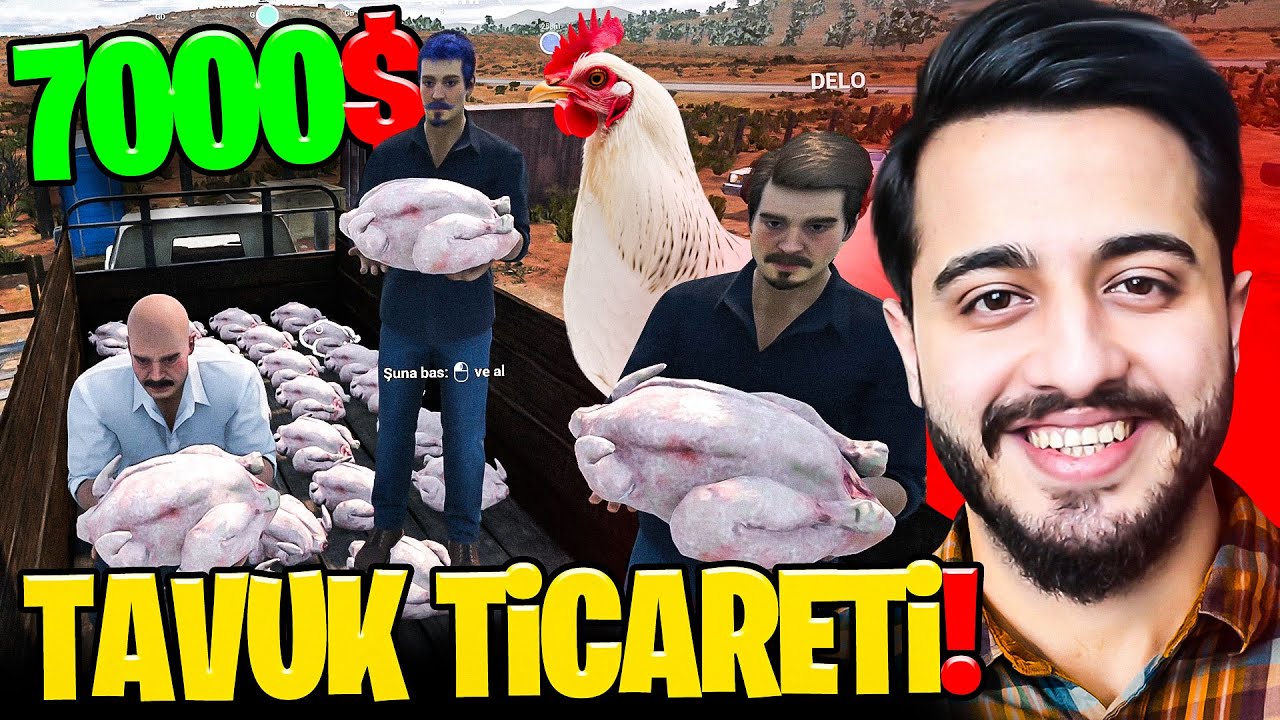 TAVUK TİCARETİ YAPARAK PARAYI BULDUK! YATIRIM YAPIYORUZ! RANCH SİMÜLATÖR! #3