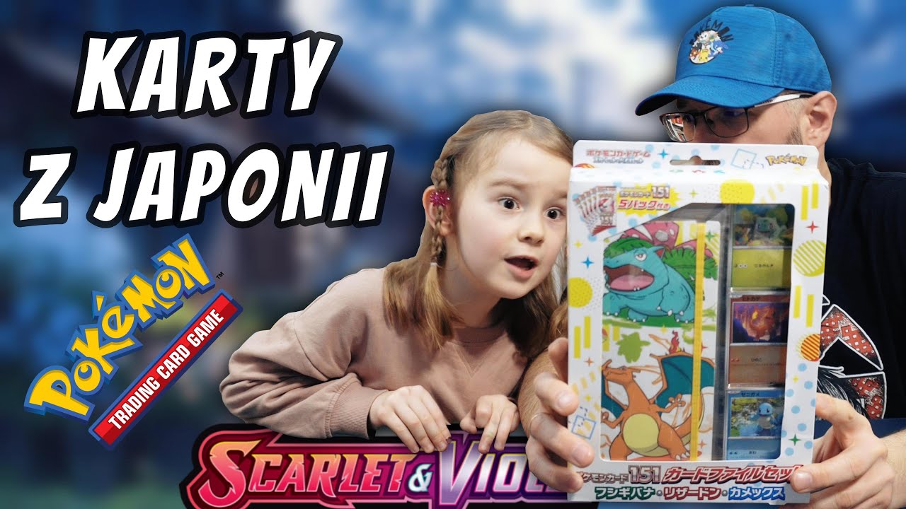 W KRAINIE ⛩️ JAPOŃSKICH KART: Otwieramy Zestaw SCARLET & VIOLET 151 z Córką!