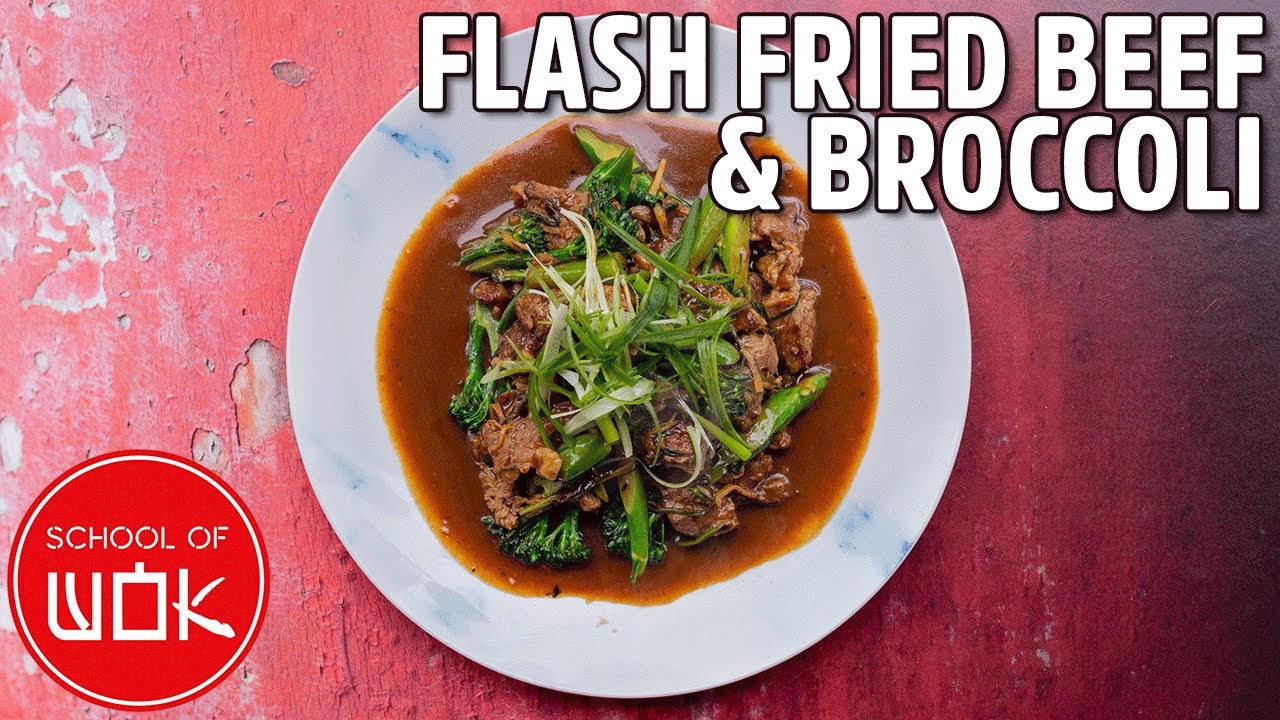 Flash Fried Beef and Broccoli!