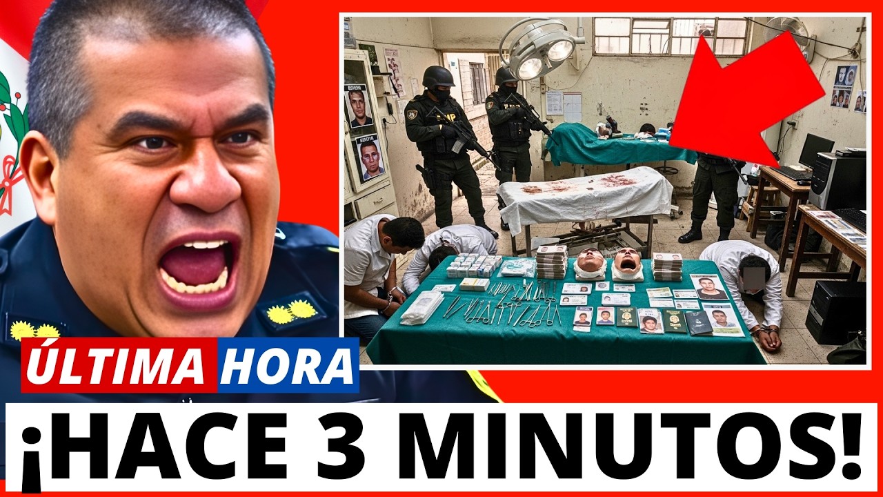 💥¡LES CAMBIABAN LA CARA! PNP REVIENTA RED QUE AYUDABA A PRÓFUGOS A EVADIR LA JUSTICIA