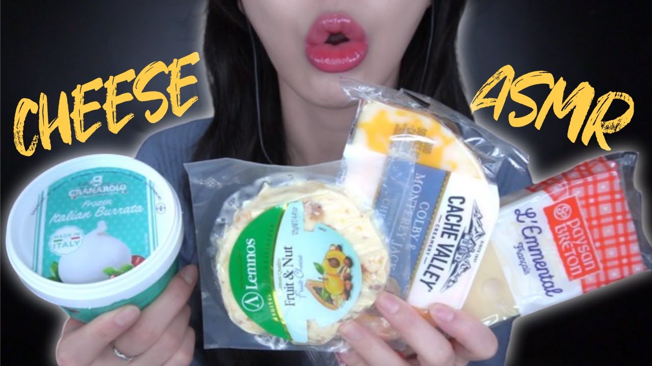 ASMR 여러가지 치즈 variety of cheese