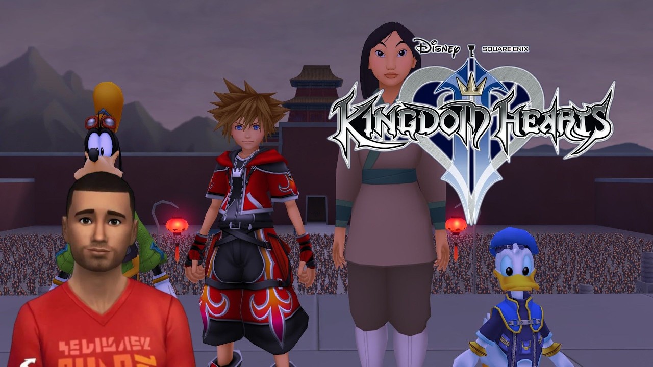 Conhecendo Kingdom Hearts 2. Obrigado @yiuniluni pelo presente.