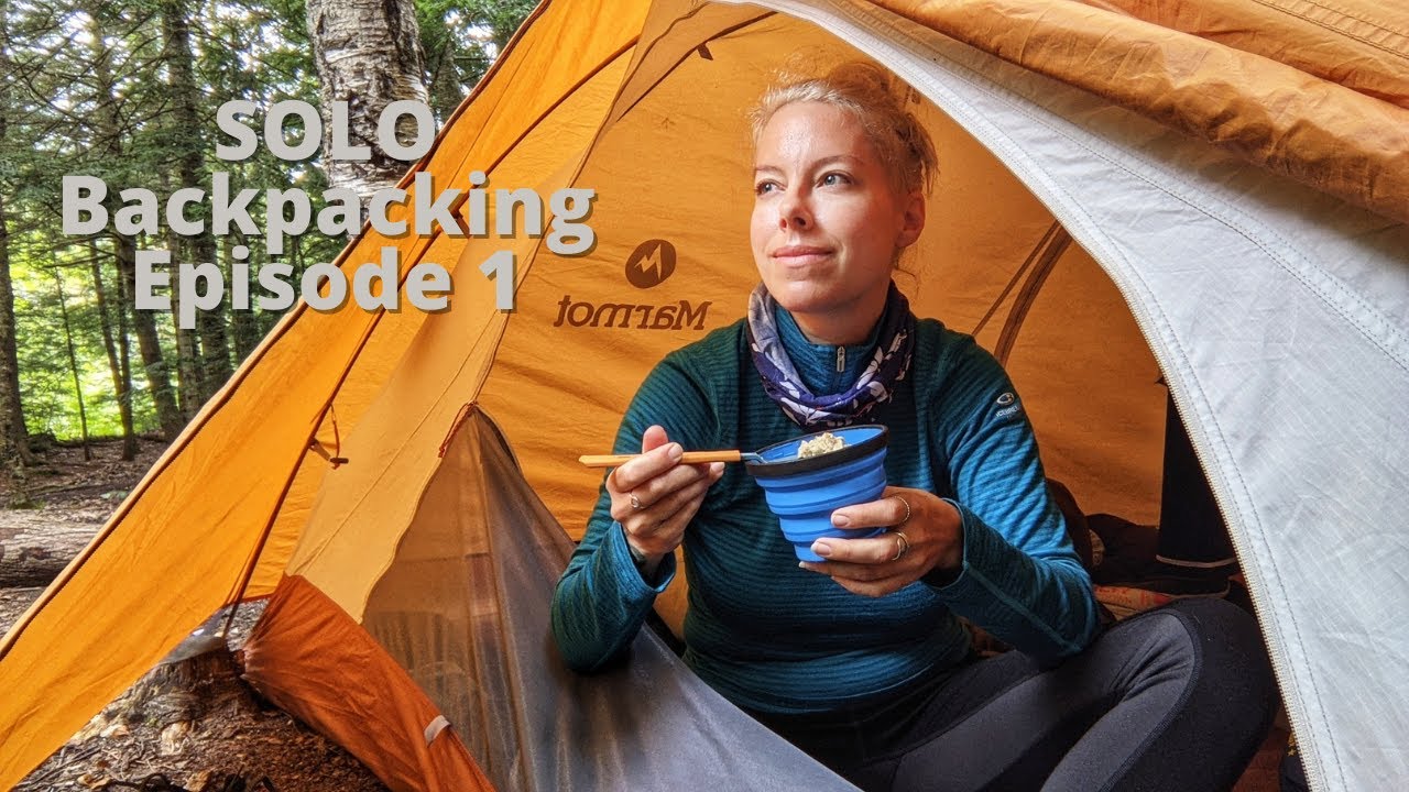 Одинокая женщина с рюкзаком в горах Поркьюпайн — Эпизод 1: От озера облаков до озера Зеркало