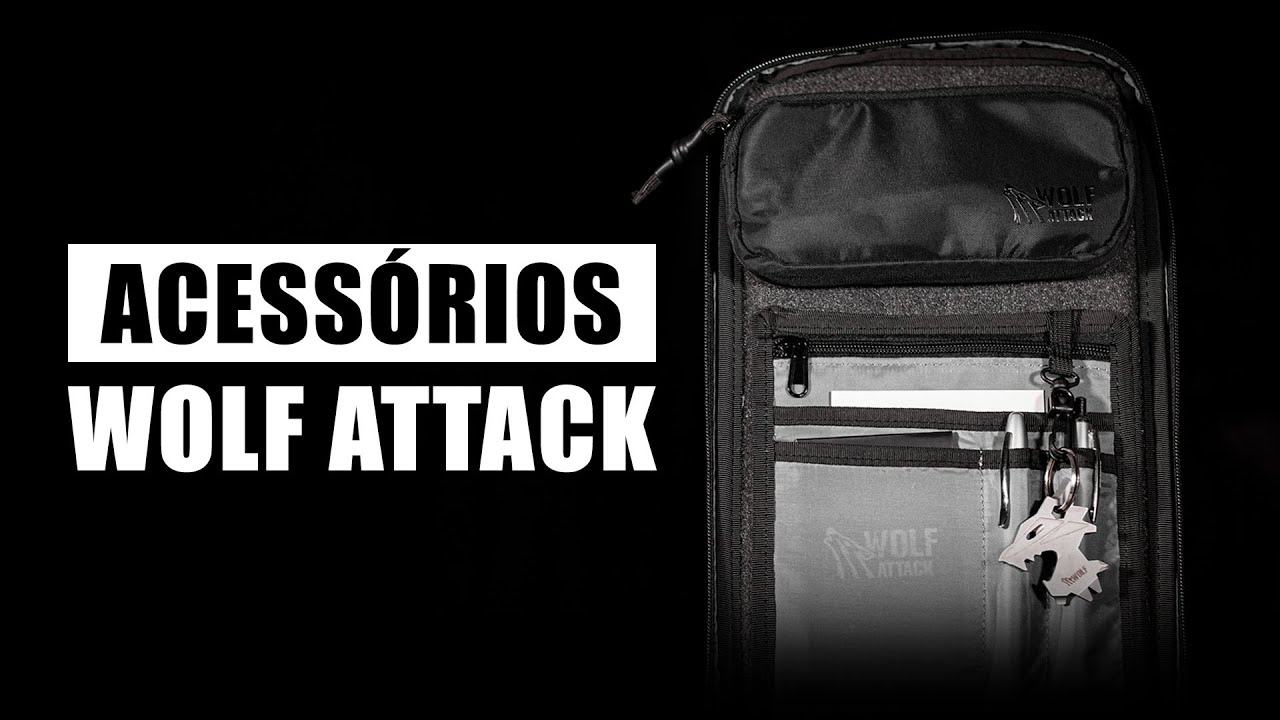 Novos Acessórios Velcro Wolf Attack