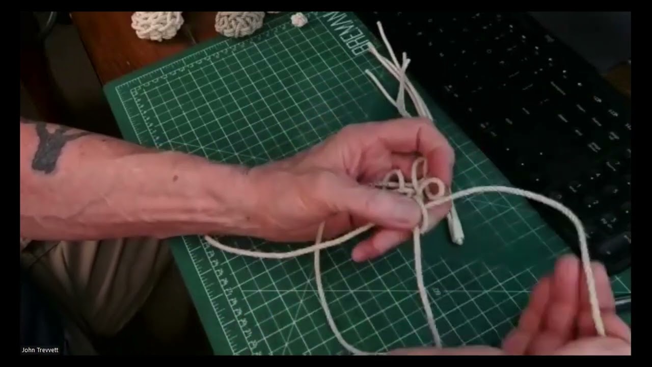 IGKT-NA Ropeyarn Wednesday - Star Knot Tutorial January 2025