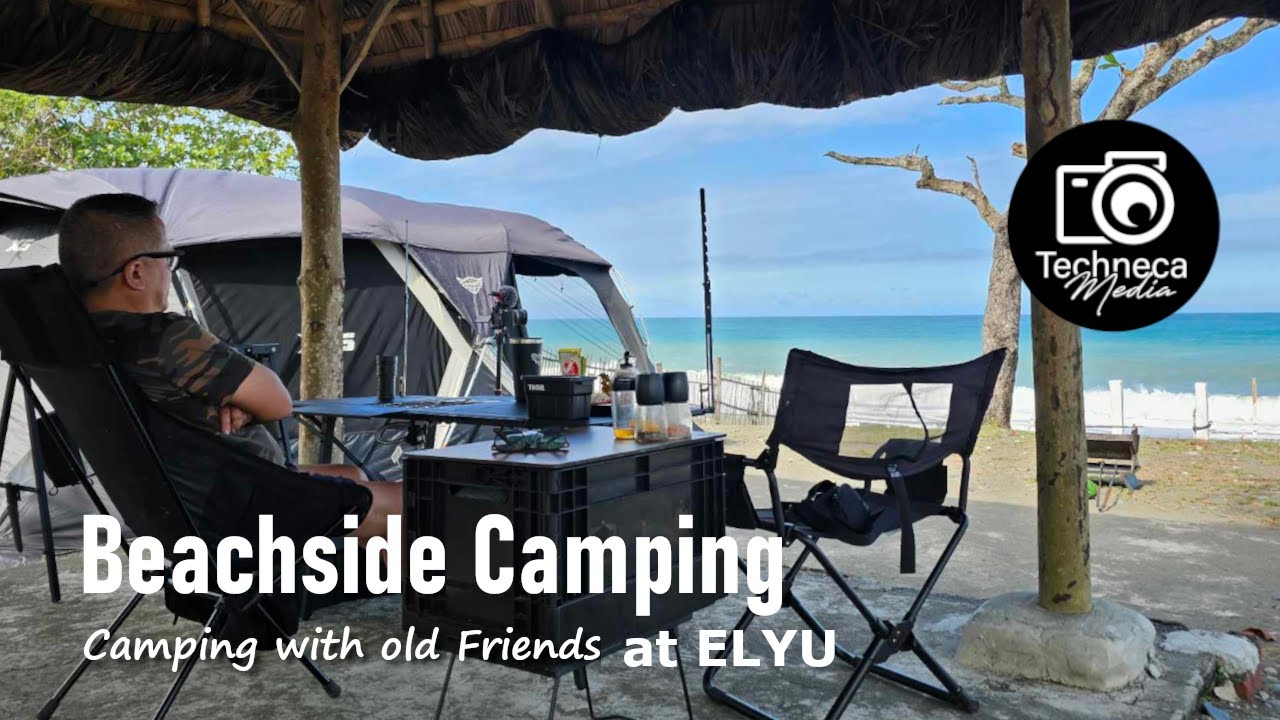 Beach Car Camping with old friends in Elyu | Camp Luna Sea | Ford Ranger Wildtrak