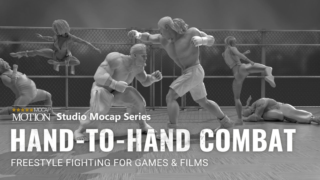 Hand-to-Hand Combat  | Street Fight Mocap Motions for iClone & ActorCore