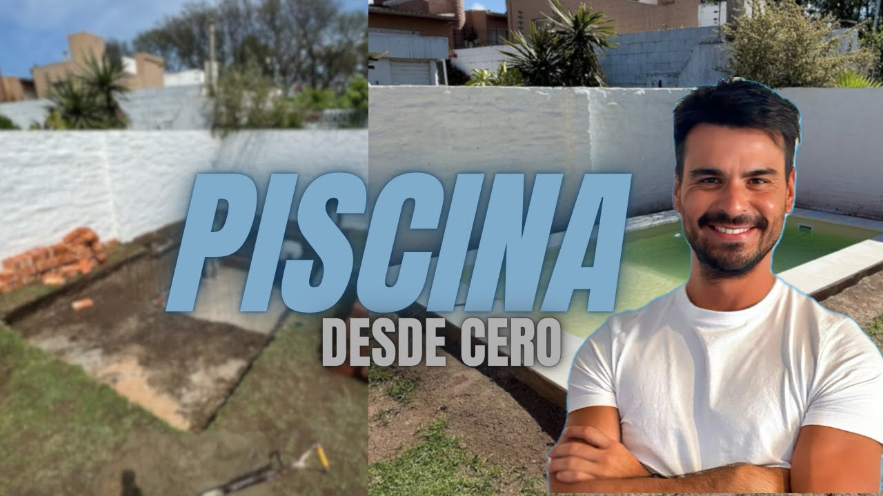 Como hacer una Piscina en Casa fácil - Parte 2