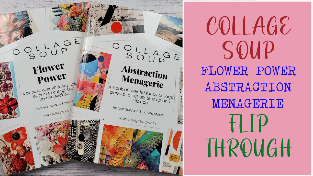 Книга «Collage Soup Art Book» для коллажистов – журнал «Collage Art Magazine»