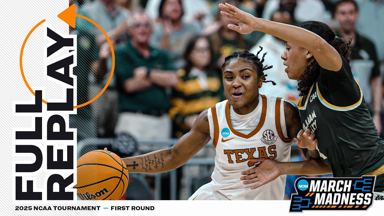Texas vs. William & Mary: 2025 NCAA women's first round | FULL REPLAY
