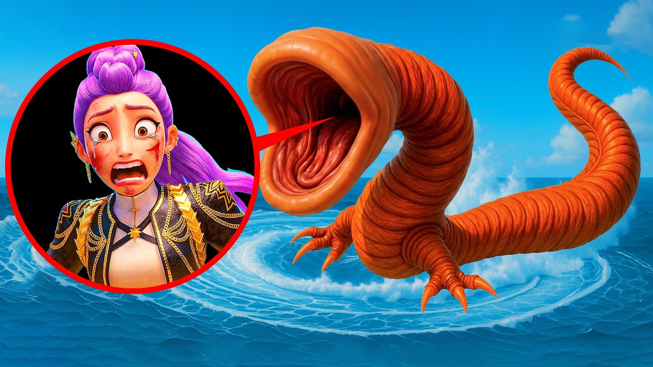 DRONE FOUND WORM EATERS EATS KPOP DEMON HUNTERS RUMI IN REAL LIFE ON CAMERA AT 3AM!