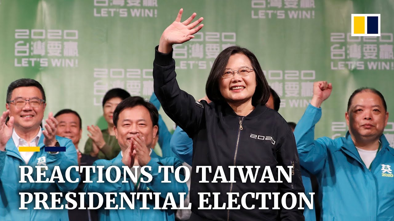Beijing and Hong Kong protesters react to Tsai Ing-wen’s win in Taiwan presidential election