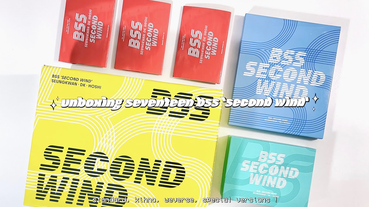 unboxing seventeen bss 