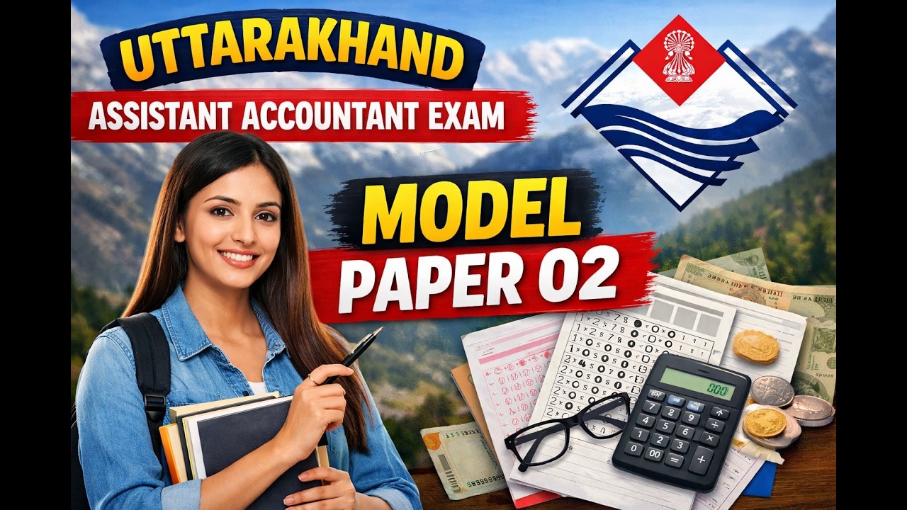 सहायक लेखाकर का  Solved Paper-13 मई 2018 | Assistant Accountant  Solved Paper + Official Answer Key