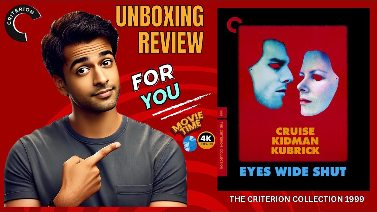 EYES WIDE SHUT (Cruise & Kidman & Kubrick) Bluray Unboxing & Review!! #movies #film #4k #criterion