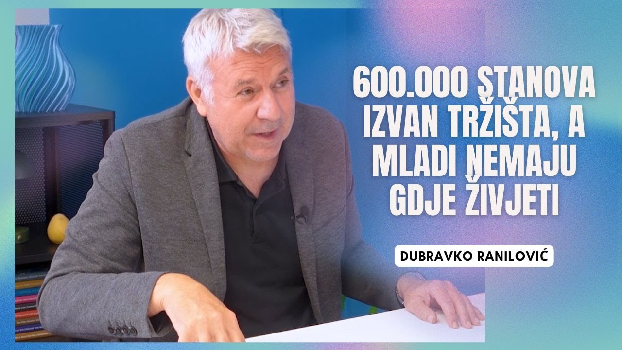 Cijene stanova sve dalje od realnosti. Pregled tržišta 2025. | Dubravko Ranilović | Stanarica